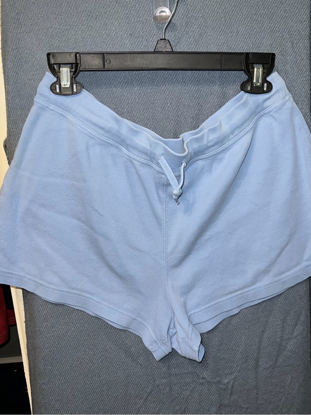 Champion Women's Drawstring Shorts Light Blue